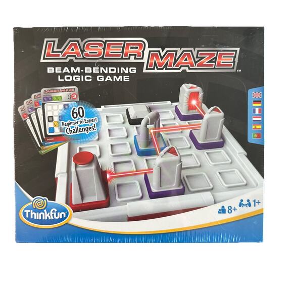 Laser Maze Beam Bending Logic Board Game ThinkFun Think Fun - Sealed New - Picture 1 of 7